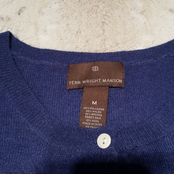 Fenn Wright Manson Angora and Wool Blend Size M - Picture 5 of 6